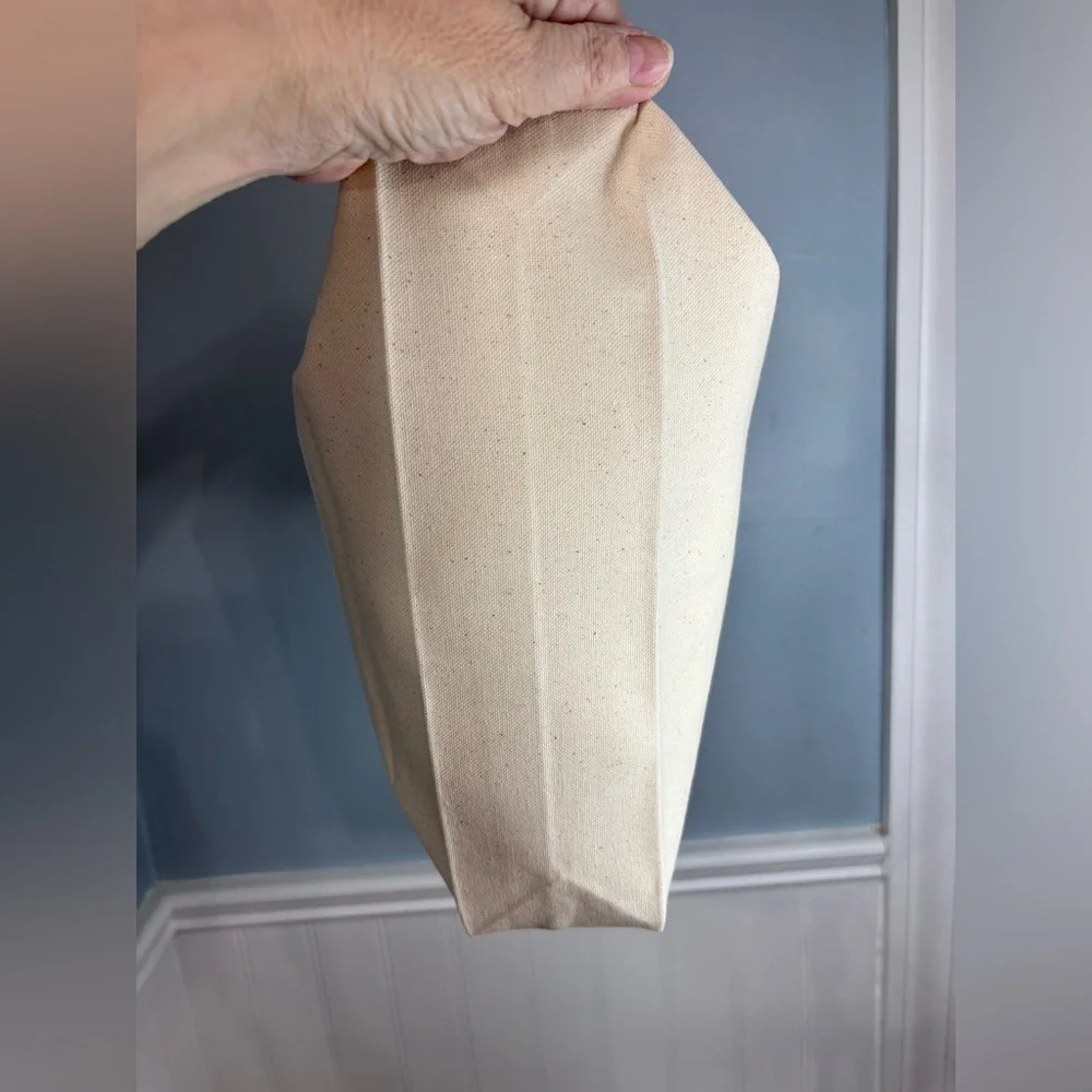 Cute Cow Canvas Tote with Leopard Bow Beige
Book Bag Groceries Beach Handmade - Picture 5 of 8